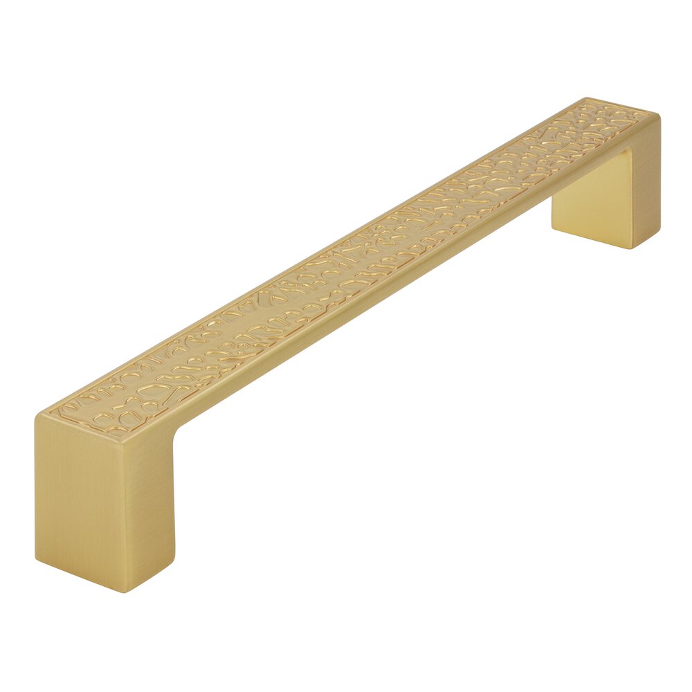 Siro Designs 6 1/4" Centers Handle In Brushed Gold