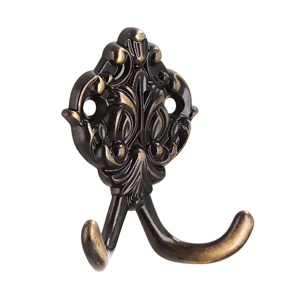 Siro Designs Hook in Antique Brass