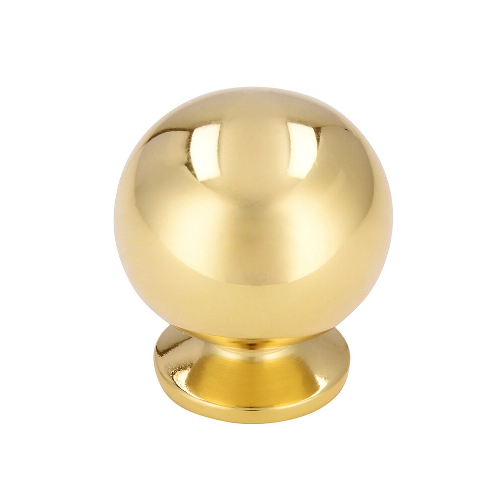 Siro Designs 1" Knob in Polished Brass