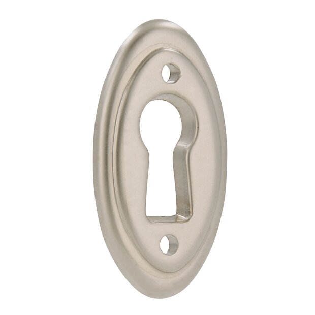 Siro Designs 22 mm Centers Key Hole Cover in Matte Nickel