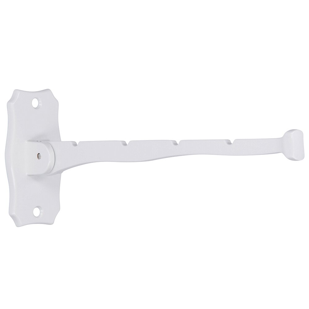 Siro Designs Clothes Hook Folding Arm in White