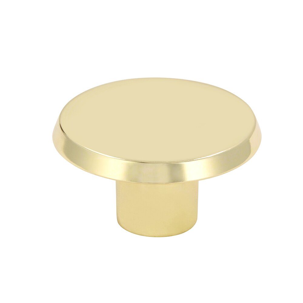 Siro Designs 36mm Diameter Knob in Bright Brass
