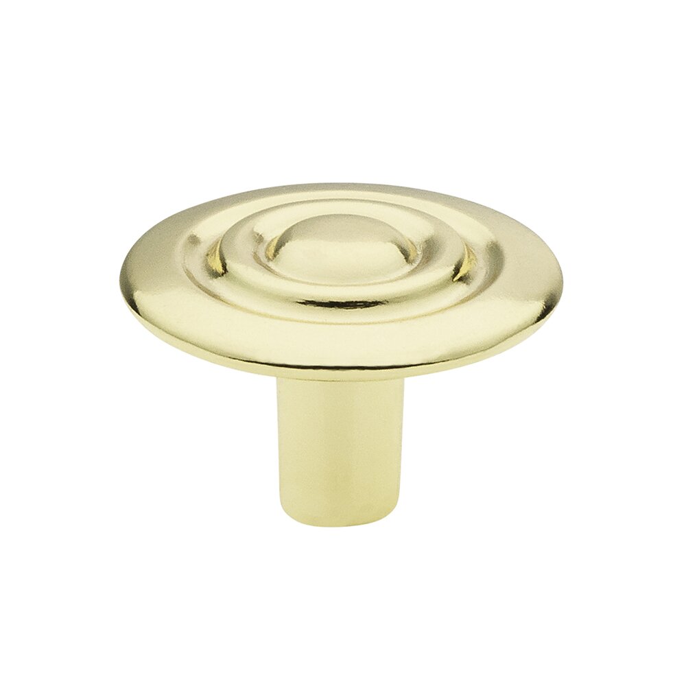Siro Designs 1 1/8" Knob in Bright Brass