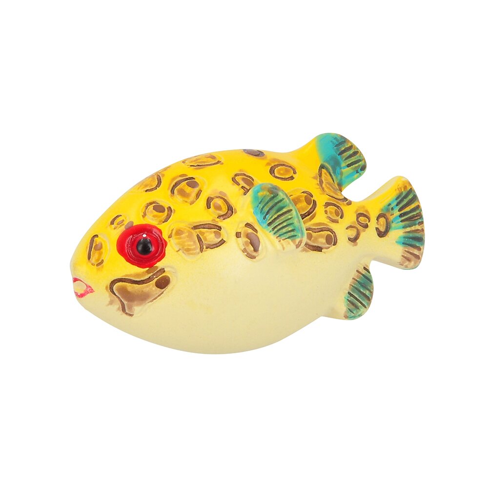Siro Designs 57 mm Long Fish Knob in Coloured