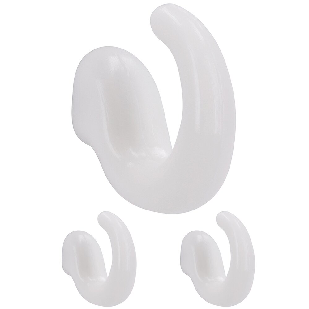 Siro Designs (Three Pack) Hooks in White