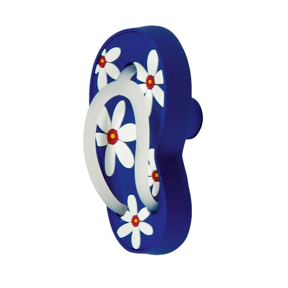 Siro Designs 70 mm Long Flip Flop Knob (Left Side) in Flip Flop Blue