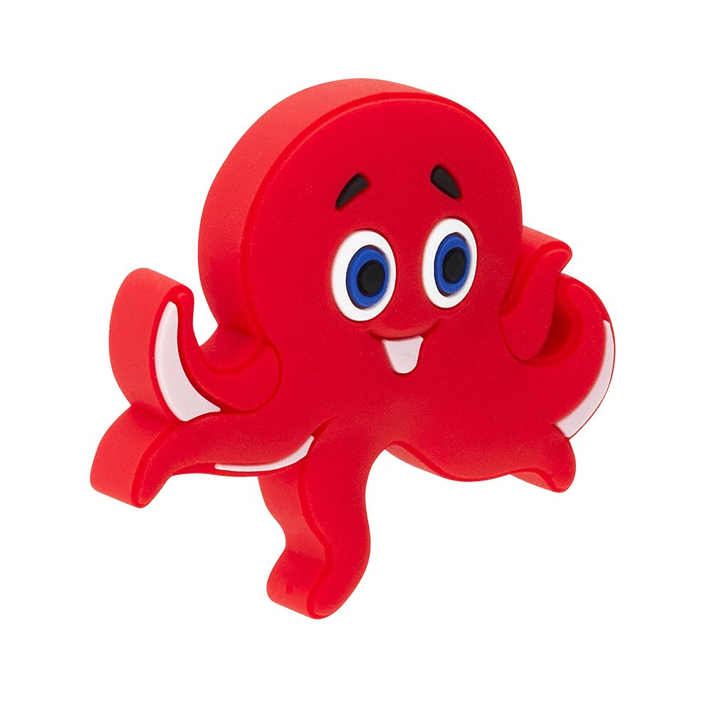 Siro Designs 52 mm Long Octopus Knob in Octopus Red