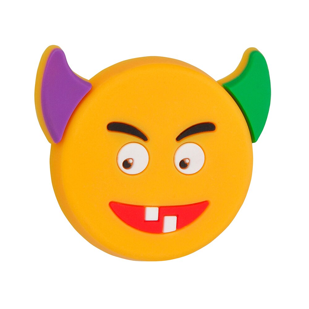 Siro Designs 56mm Diameter Devil Emoji Knob in Emoji Smiley