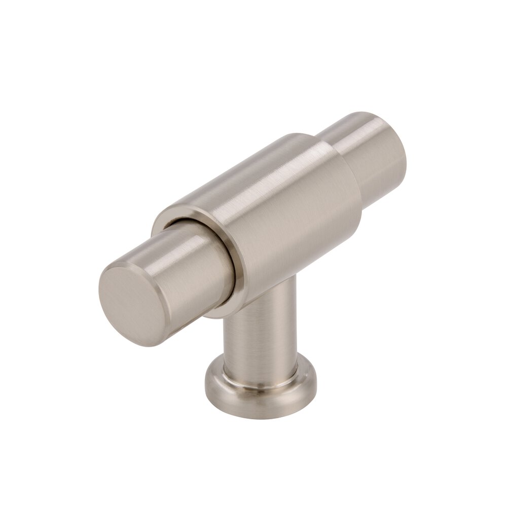 Siro Designs 51mm Long Knob in Stainless Steel Effect