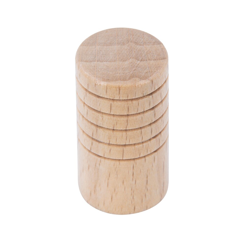 Siro Designs 9/16" Wood Knob in Beech Lacquered