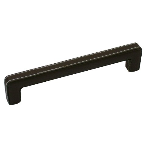 Siro Designs 5" Centers Handle in Brown Leather