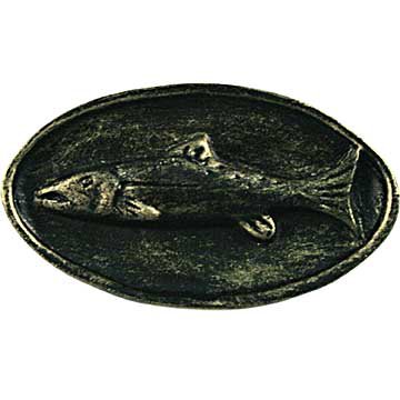 Sierra Lifestyles Fish Mount Knob in Bronzed Black