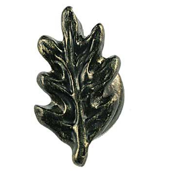 Sierra Lifestyles Oak Leaf Knob in Bronzed Black