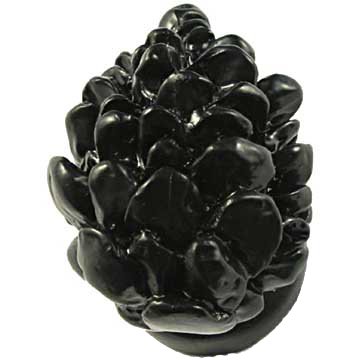 Sierra Lifestyles Pinecone Knob in Black
