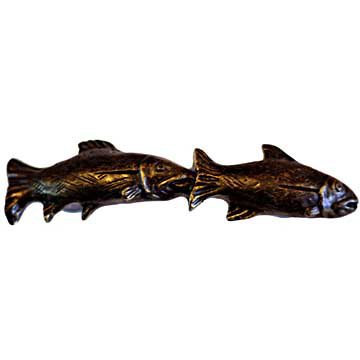 Sierra Lifestyles Fish Pair Pull in Bronzed Black