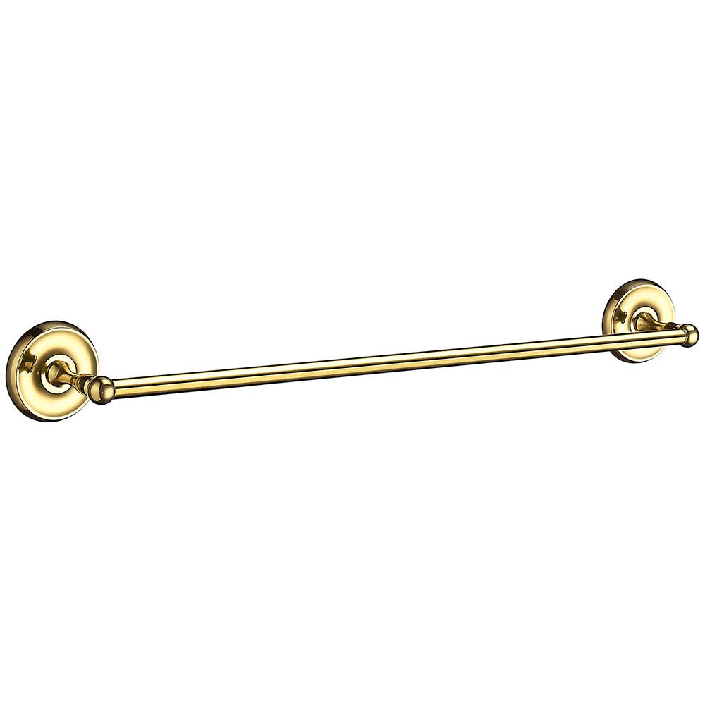 Smedbo 24" Towel Rail in Polished Brass