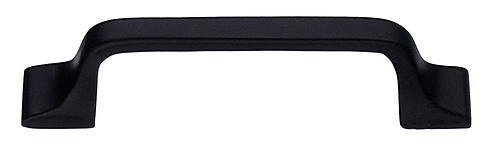 Smedbo 3 3/4" Drawer Handle Black in Wrought Iron