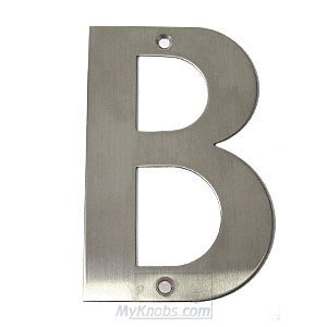 Smedbo Stainless Steel Letter "B"