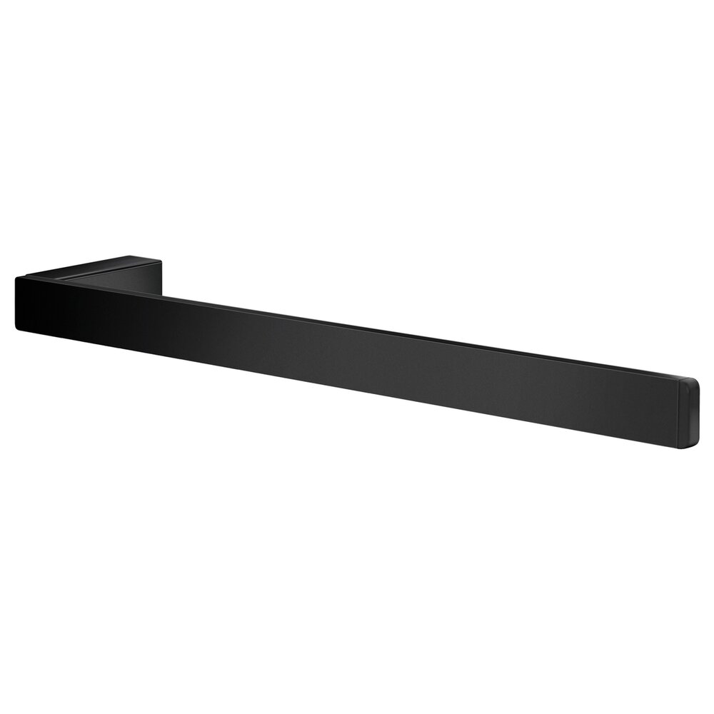 Smedbo Wall Mounted Hand Towel Rail in Matte Black