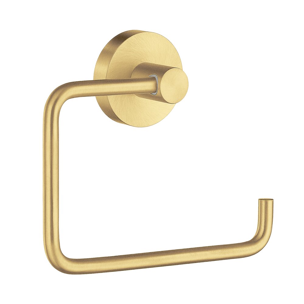 Smedbo Toilet Roll Holder in Brushed Brass