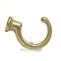 Smedbo 1 3/8" Loop Hook in Polished Brass