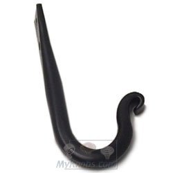 Smedbo 3 1/4" Rustic Single Hook in Wrought Iron