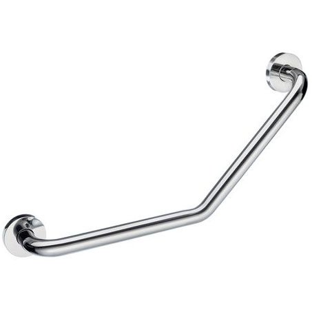 Smedbo 19 1/2" Curved Grab Bar in Polished Stainless Steel