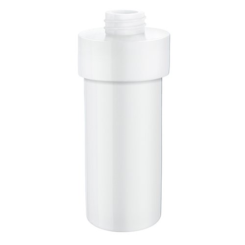 Smedbo Xtra Porcelain Container Soap Dispenser Container in White Porcelain