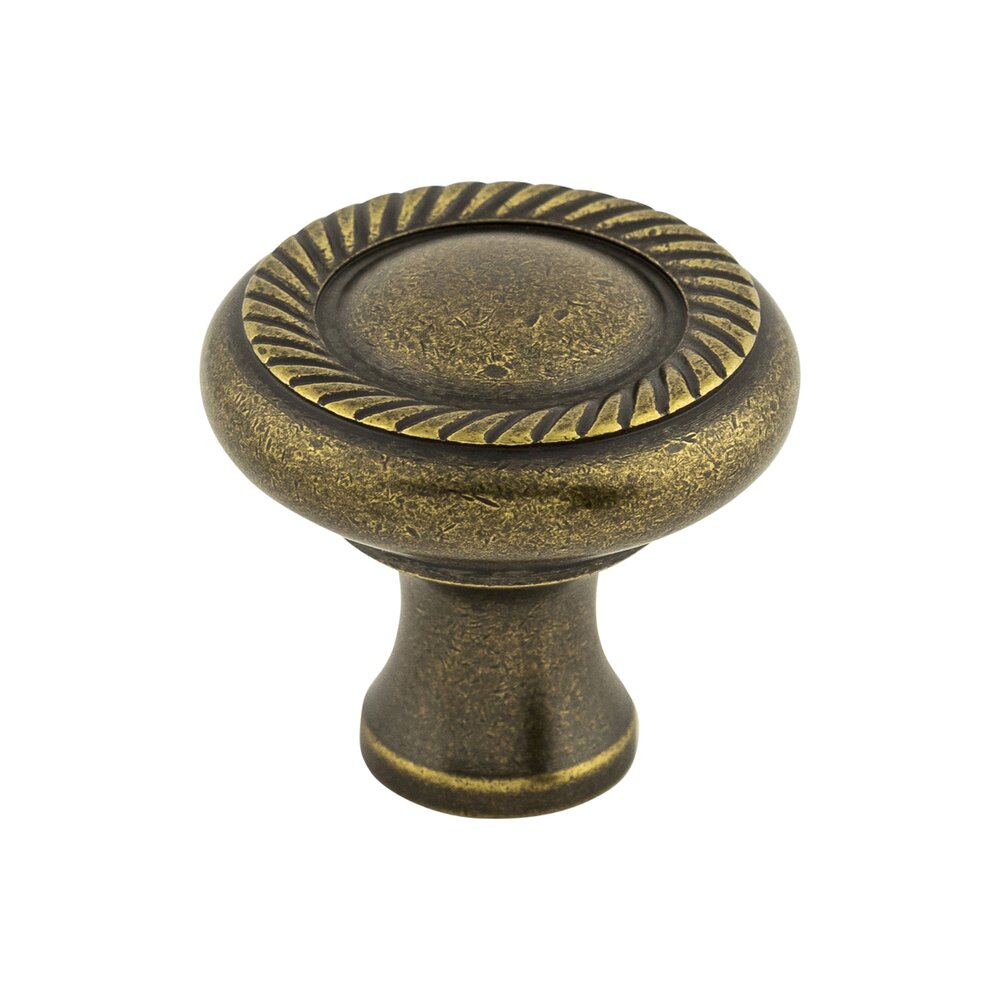 Top Knobs Swirl Cut 1 1/4" Diameter Mushroom Knob in German Bronze