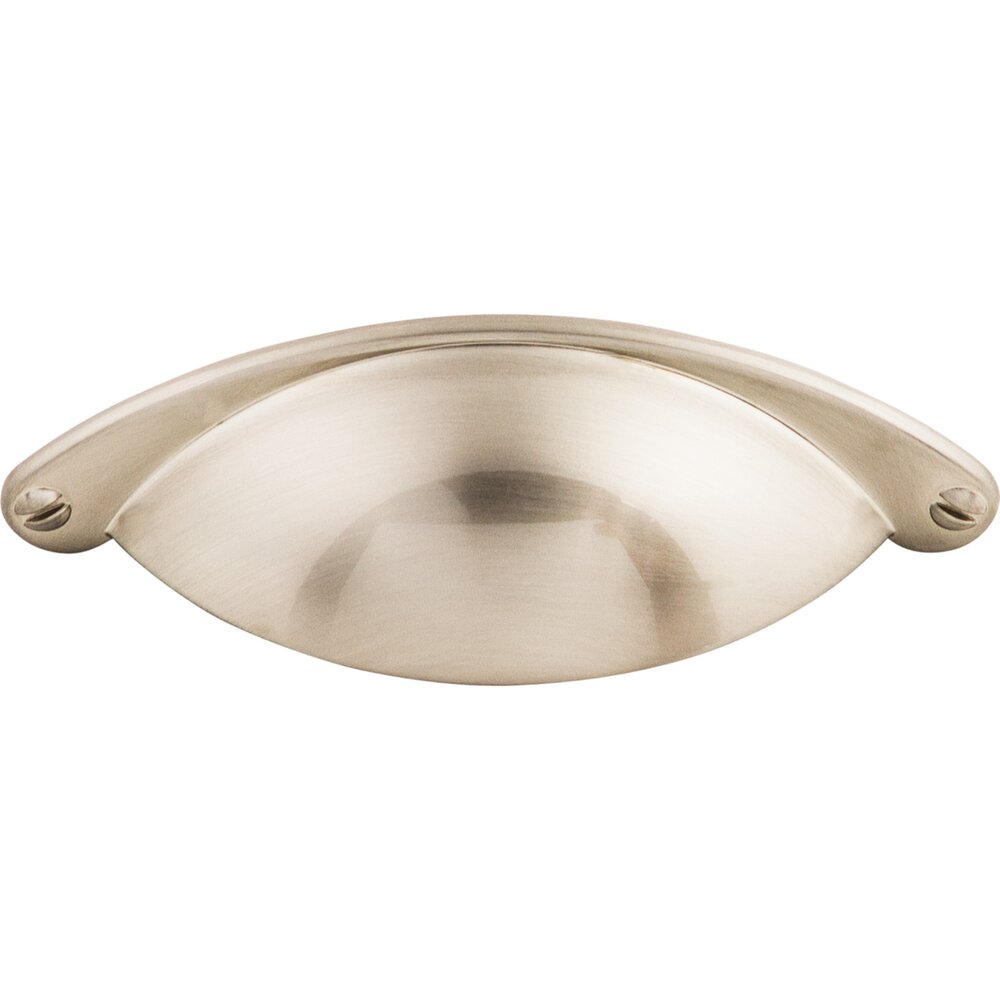 Top Knobs Arendal 2 1/2" Centers Cup Pull in Brushed Satin Nickel