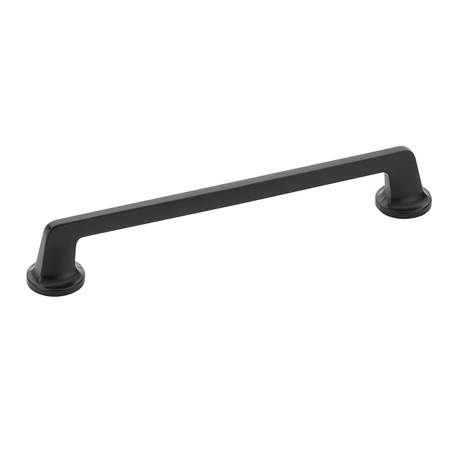 Schaub and Company 8" Centers Rounded Handle in Matte Black