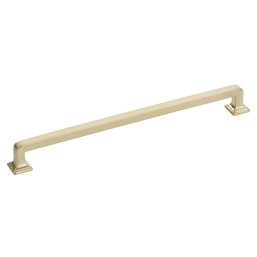 Schaub and Company 10" Centers Oversized Pull in Signature Satin Brass