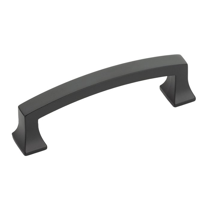 Schaub and Company 3 1/2" Centers Arched Pull in Matte Black