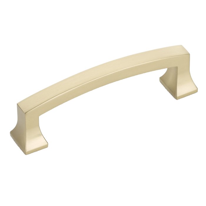 Schaub and Company 3 1/2" Centers Arched Pull in Signature Satin Brass