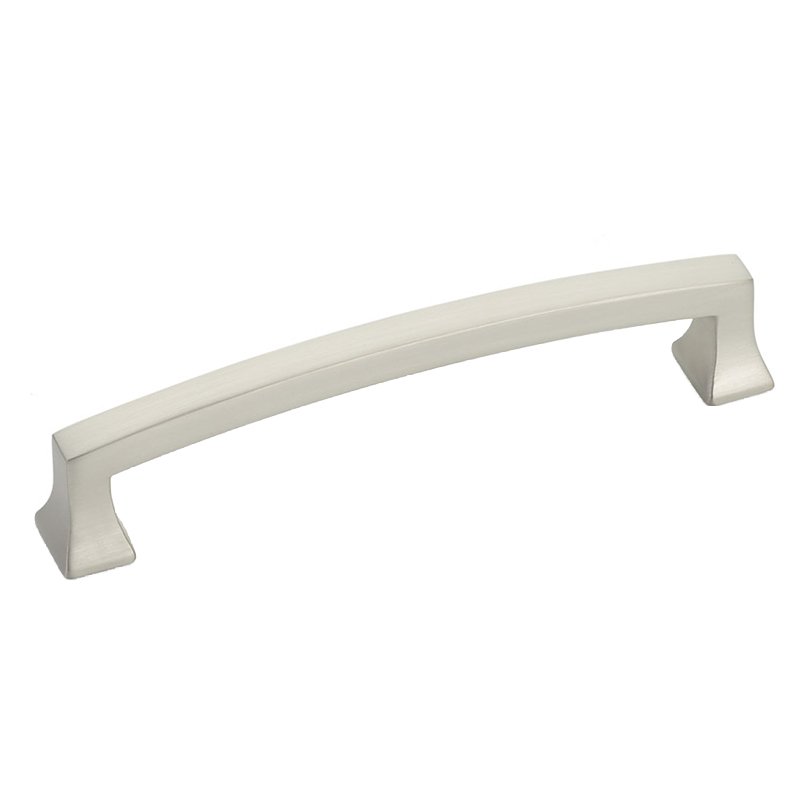 Schaub and Company 5" Centers Arched Pull in Satin Nickel