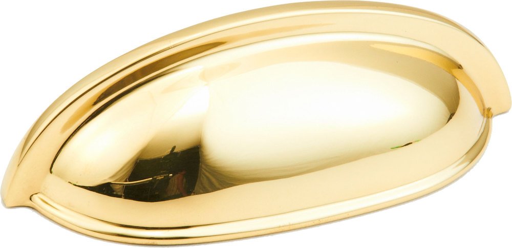 Schaub and Company 3" Small Cup Pull in Polished Brass