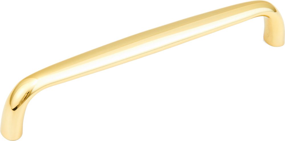 Schaub and Company 6" (152mm) Tapered Pull in Polished Brass