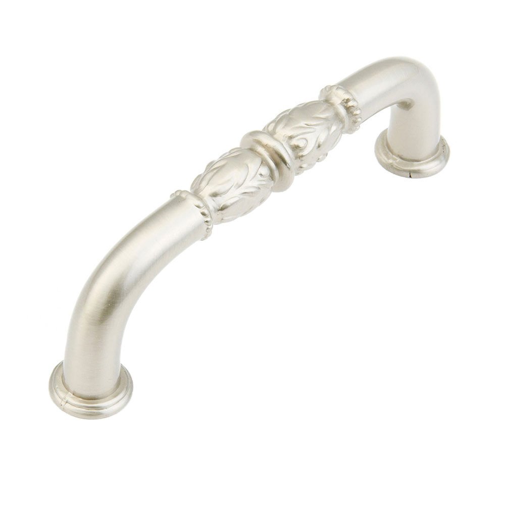 Schaub and Company 3 3/4" Flora Beaded Pull in Satin Nickel