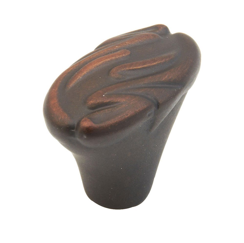 Schaub and Company Ancient Bronze Forged Solid Brass Oval Knob