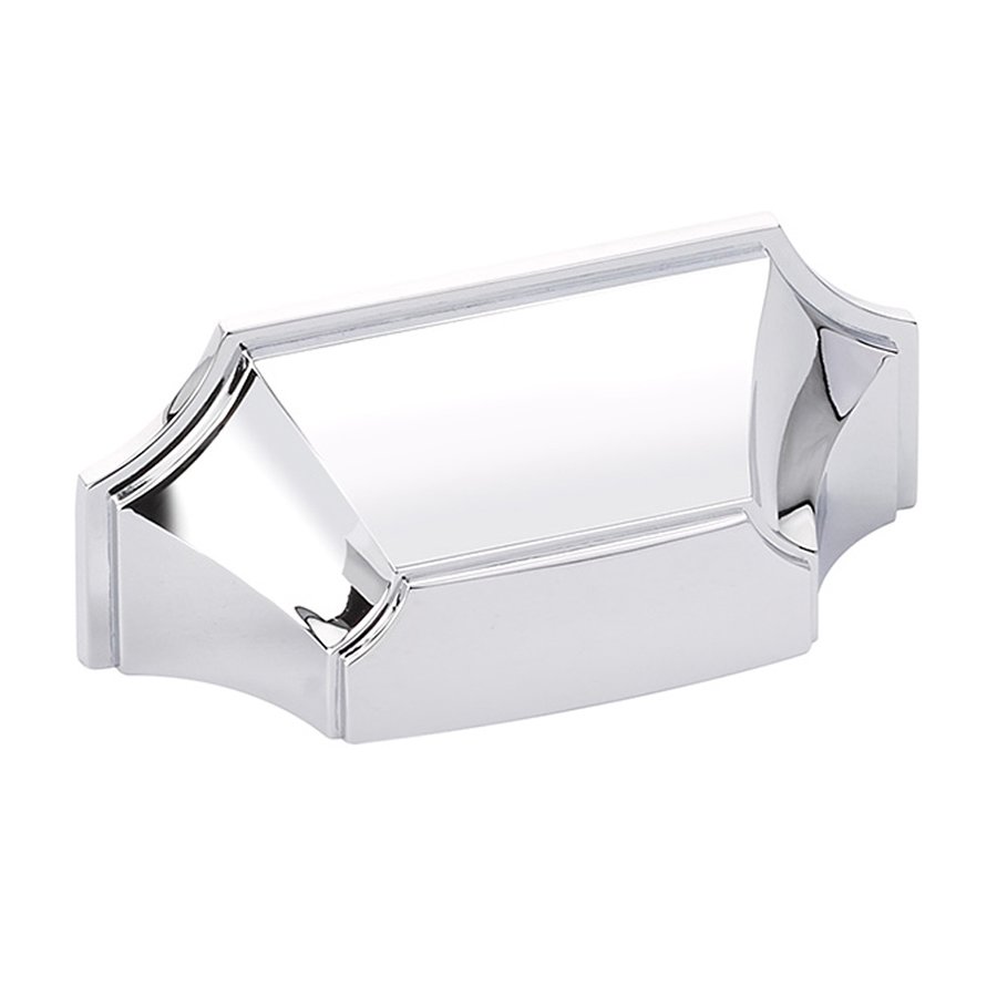 Schaub and Company 3" (76mm) Center Cup Pull Polished Chrome