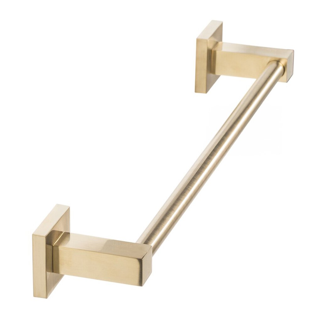 Sure-Loc 18" Wall Mounted Towel Bar in Satin Brass