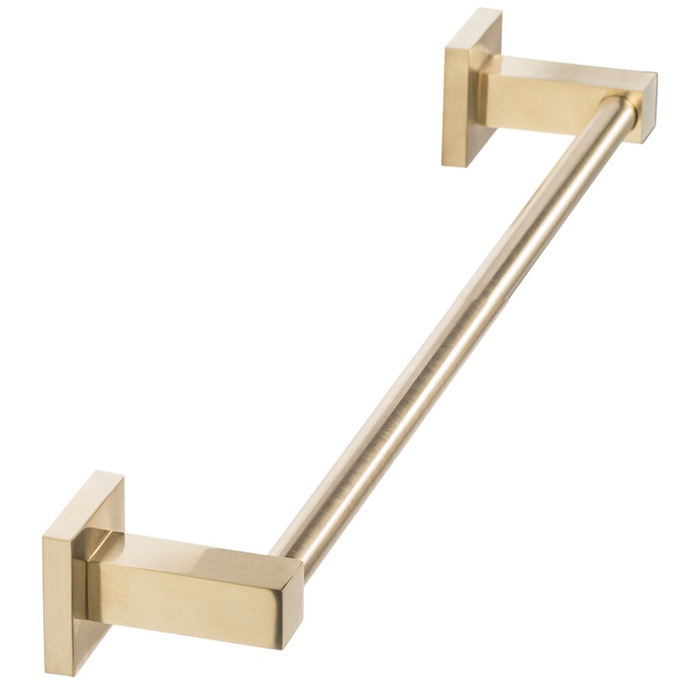 Sure-Loc 24" Wall Mounted Towel Bar in Satin Brass
