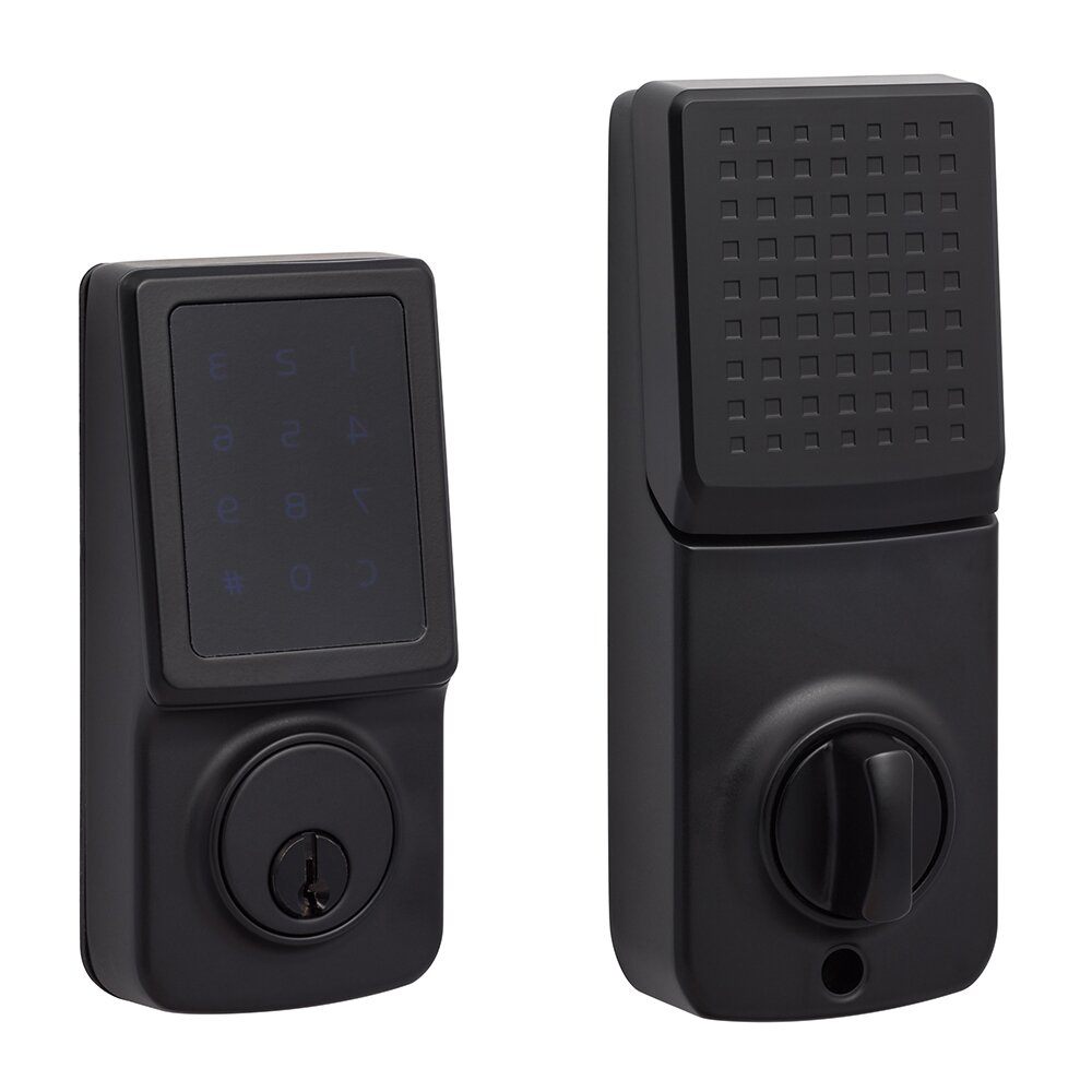 Sure-Loc Touch Screen Deadbolt with Z-Wave Plus in Flat Black