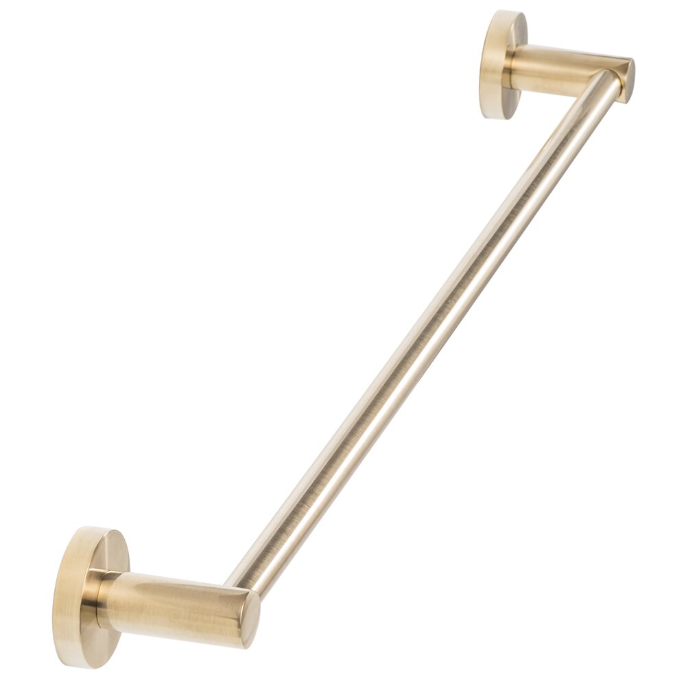 Sure-Loc 24" Wall Mounted Towel Bar in Satin Brass