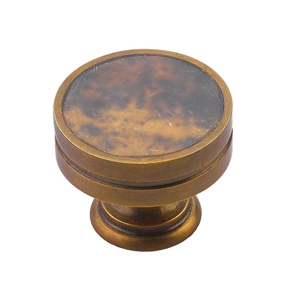 Schaub and Company 1 3/8" Diameter Knob in Estate Dover with Penshell