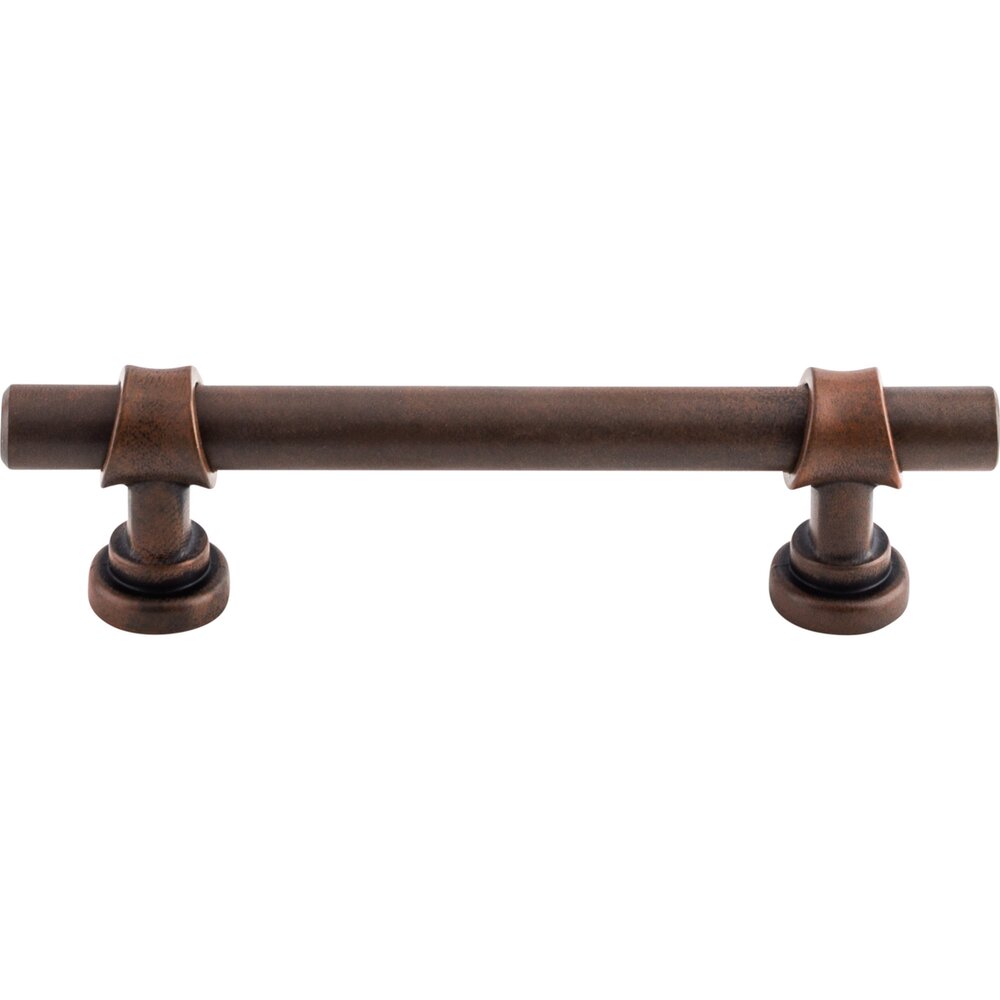 Top Knobs Bit 3 3/4" Centers Bar Pull in Patine Rouge