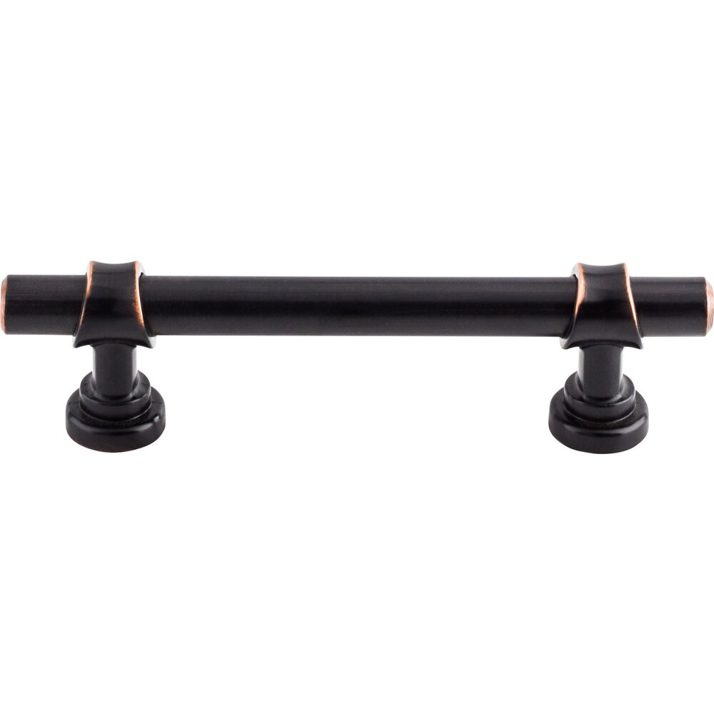 Top Knobs Bit 3 3/4" Centers Bar Pull in Tuscan Bronze