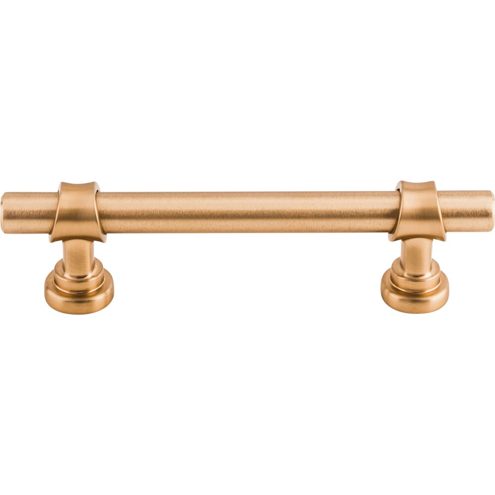 Top Knobs 3 3/4" Centers Pull in Brushed Bronze