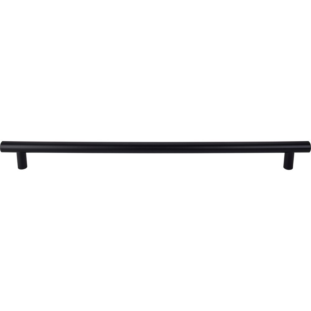 Top Knobs Hopewell 24" Centers Appliance Pull in Flat Black