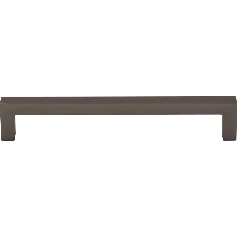 Top Knobs Square Bar 6 5/16" Centers Bar Pull in Ash Gray